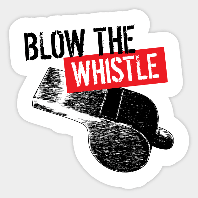 Whistle blower Sticker by dan89